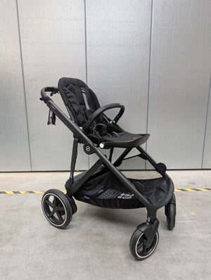 D-Ware Cybex e-Gazelle S Kinderwagen Moon Black E-Antrieb Multi-Terrain 0-4 Jahre