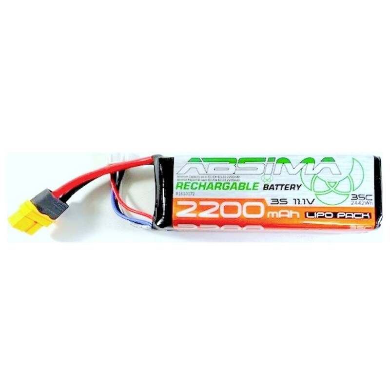 Absima Akkupack Batterie LiPo Ersatzakku Modellbau 2200mAh 3S 11.1V 35C Akku - 4250650962944