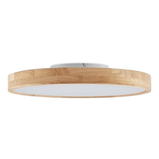 Lindby Deckenlampe Deckenleuchte LED Lanira Holz Fernbedienung dimmbar CCT - 4251911741575