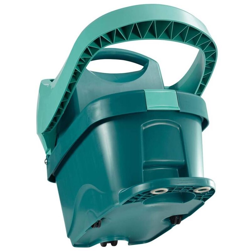 Leifheit Bodenwischer Mopp mit Pressaufsatz Handtuchwischer Reinigungstuch 80cm - 4006501550965