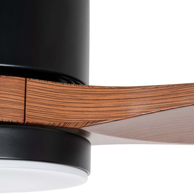 Lucande Deckenventilator Brinia Holz Ø132cm CCT Ventilator Fernbedienung Leuchte - 4255830910784