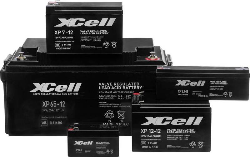 XCell XP2412 XCEXP2612 Bleiakku 12 V 26 Ah Blei-Vlies (AGM) 165 x 127 x 176 mm - 2050003638715