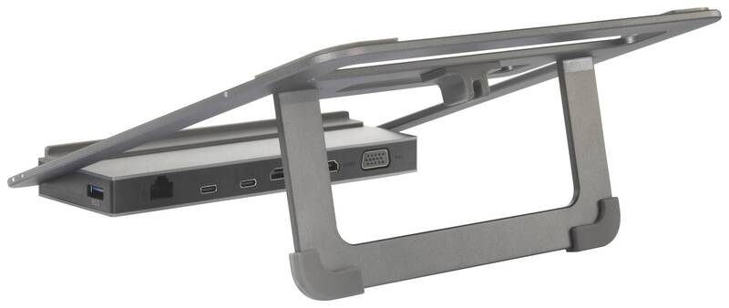 Renkforce RF-LLS-400 USB-C Notebook Dockingstation Halterung Ständer Universal A - 4064161228761