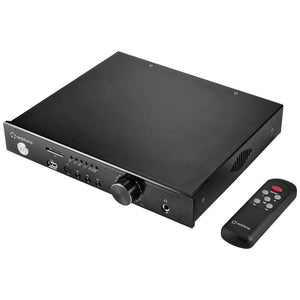 B-Ware Renkforce Stereo-Verstärker RF-WAM-500 2x100W Bluetooth Aluminium 275x250mm