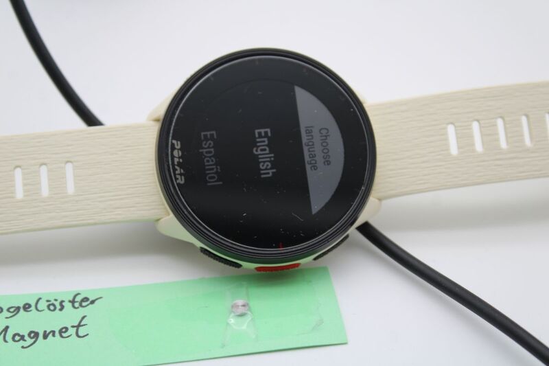 Polar Pacer GPS-Laufuhr Smartwatch Pulsuhr Sportuhr Uhr Fitnessuhr Cloud White - 0725882060453