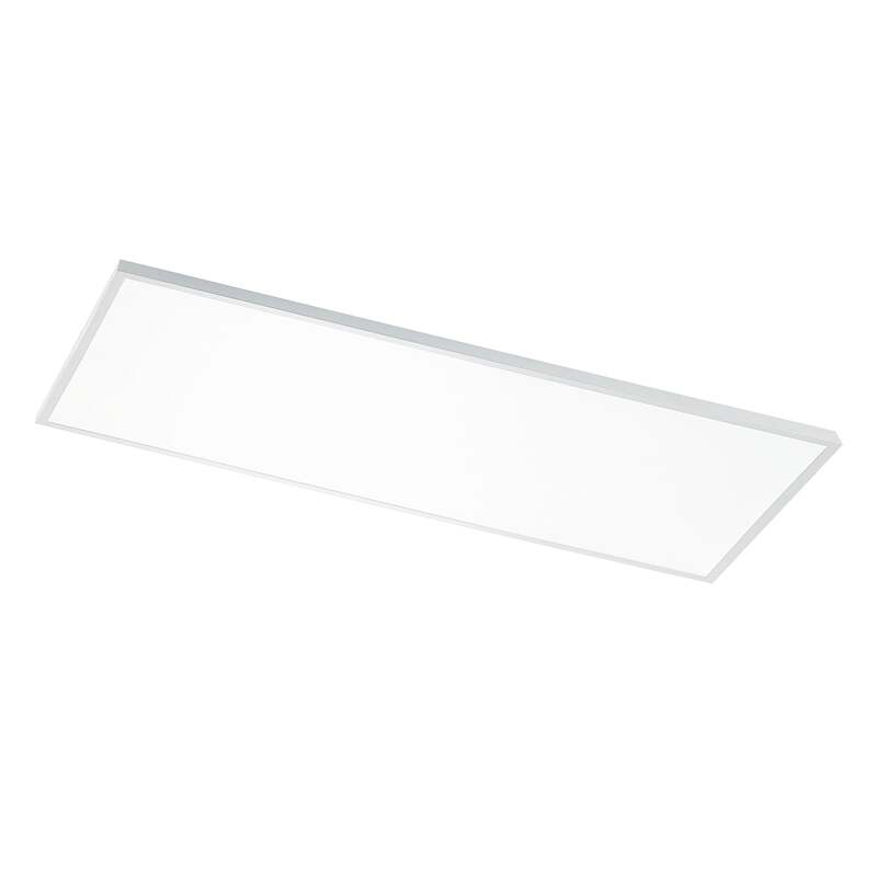 Arcchio LED-Panel Arya dimmbar Leuchte 119x59cm Aluminium Acryl weiß 75W - 4251096540413