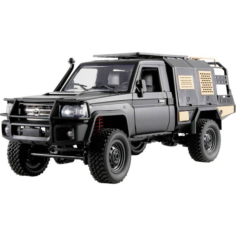 Amewi RC Modellauto Crawler Land Cruiser 112 Allradantrieb weiß mit Lichteffekt - 4262500341212