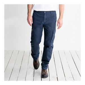 B-Ware STIER Multipocket Cargo Pants Arbeitshose BCI Baumwolle 32/32 Navy 10 Taschen