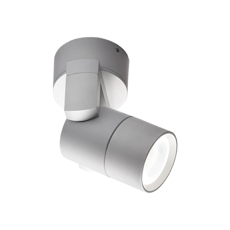 Viokef Außenwandstrahler Skiros Außenleuchte Lampe Licht IP55 grau Outdoor GU10 - 5201769067951