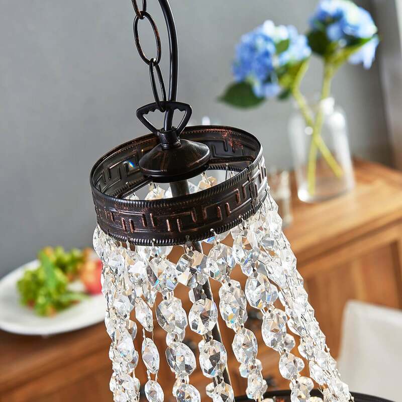 Lindby Hängelampe Hängeleuchte Jorve LED Pendelleuchte dimmbar schwarz-gold G9 - 4251096529746