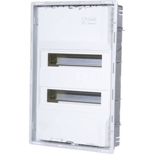 B-Ware F-Tronic Verteilerschrank Unterputz 28 Teilungen 2 Reihen grau 365x525mm 1 St.