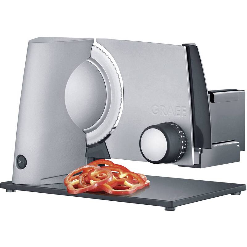 Graef Allesschneider Küchenmaschine SKS 320 Elektrogerät 170W Metall grau 20mm - 4001627011994