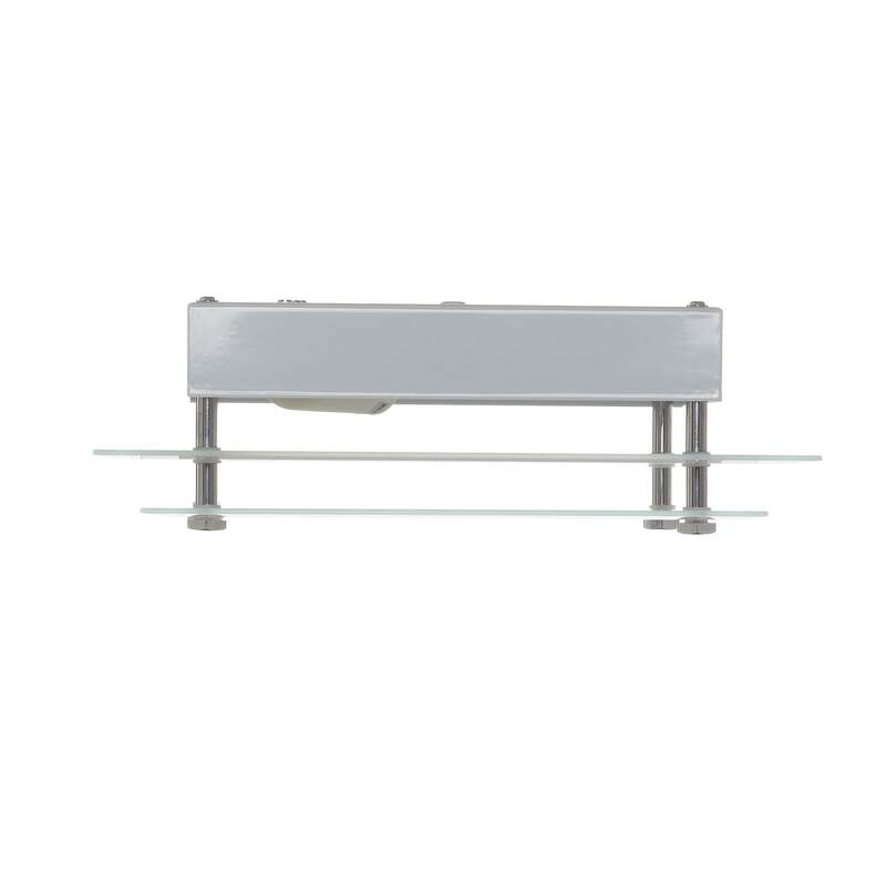 FABAS LUCE Deckenleuchte Lampe Maggie LED dimmbar silber weiß 30x30cm 60W E27 - 8019282030034