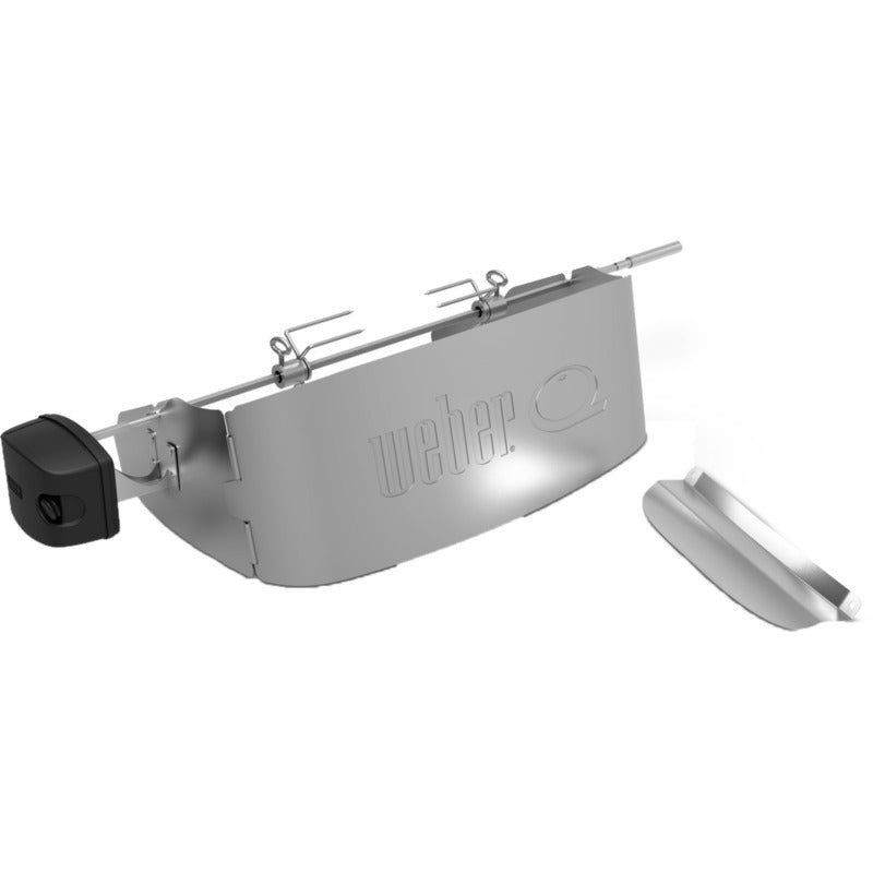 Weber Drehspieß Grillspieß Q 3000N Serie ab 2025 Elektromotor Edelstahl 5-teilig - 0077924897207