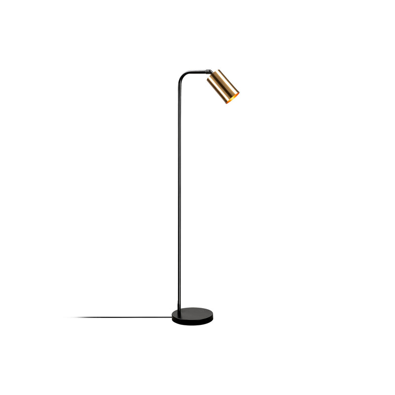 Stehleuchte Emek 4081 schwarz gold patiniert 120 cm E27 Opviq Metall - 8681875989960