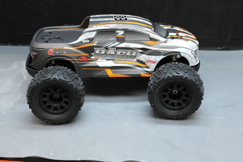 Reely RC Modellauto Elektro Monstertruck BASH 6S 1:8 Allradantrieb 90 km/h RtR - 4064161160894