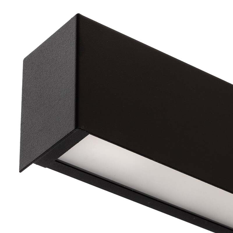 Nowodvorski Lighting Wandleuchte Straight L 122 cm Wandlampe Lampe Spot schwarz - 5903139759595