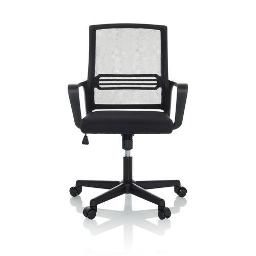 hjh OFFICE Bürostuhl Drehstuhl Büro-Stuhl STAR-TEC YU I Büro Netzstoff schwarz   - 4064323028512