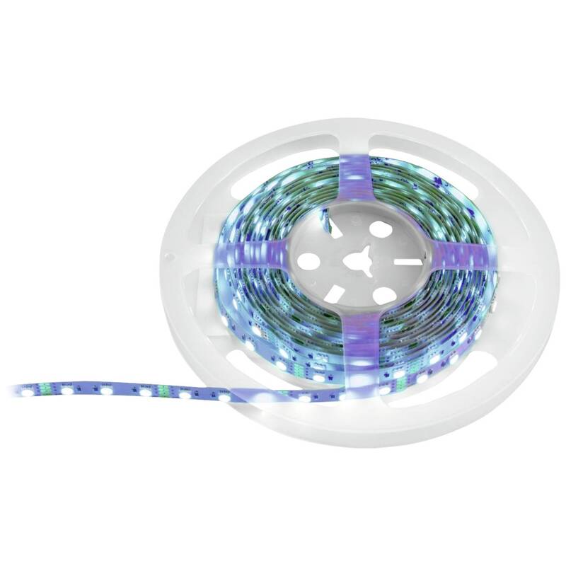 Eurolite 50530136 LED-Streifen EEK: G (A - G) 12 V 5 m RGB 5 m - 4026397631319