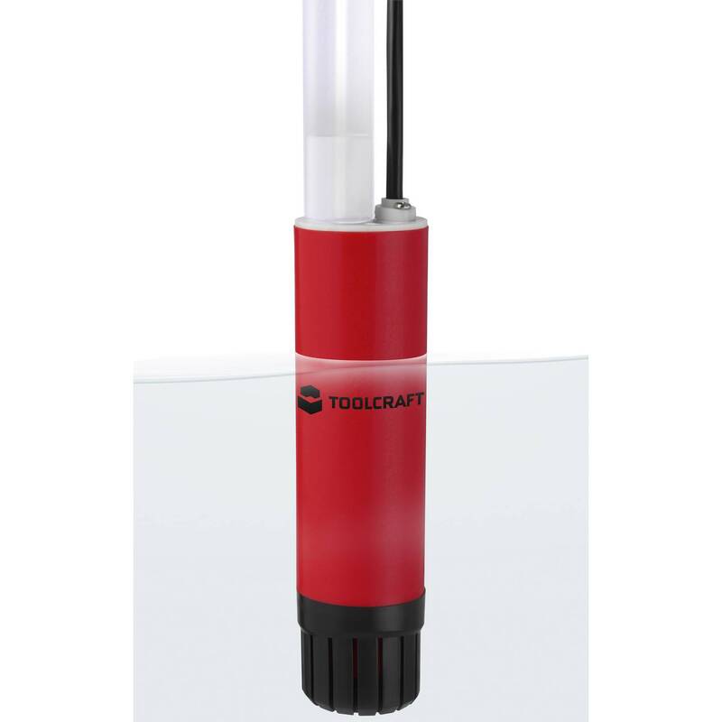 Toolcraft Inlinepumpe 1893l/h 12V DC Wasserpumpe Druckpumpe 7m Förderhöhe 540g - 4064161187297