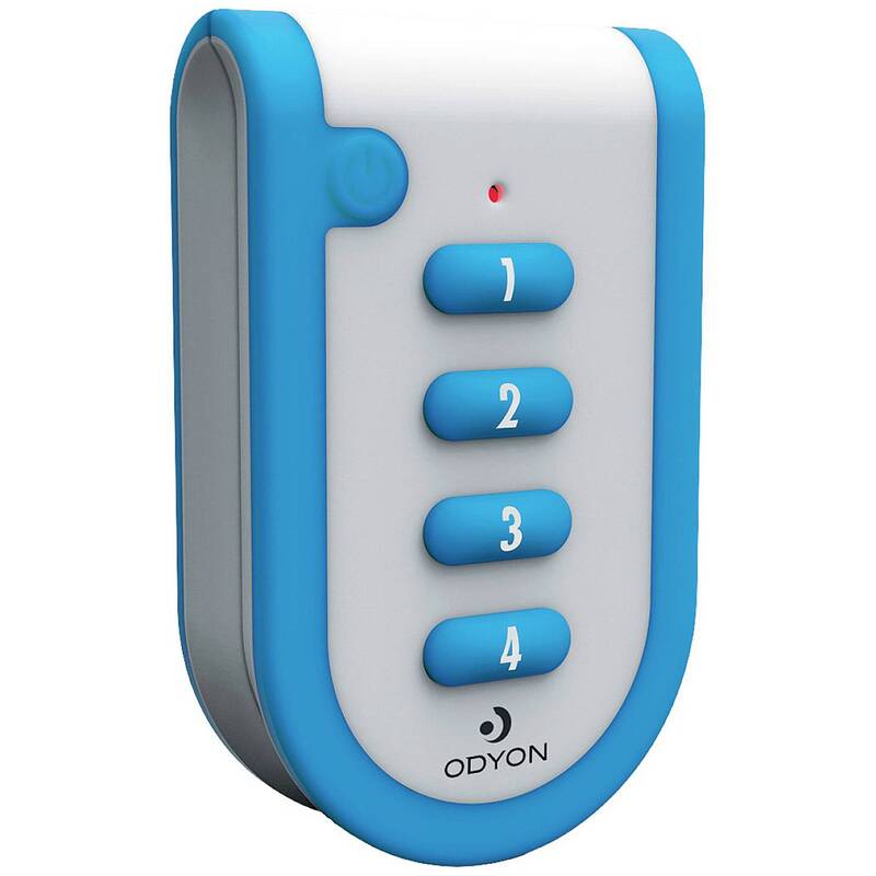 m-e modern-electronics Funk-Handsender Odyon pro HS-4 4-Kanal IP44 Reichweite 1m - 4250109172115