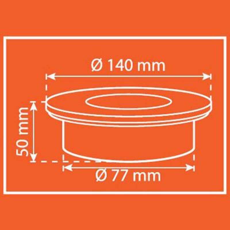Smartwares Solar-LED-Bodeneinbaustrahler Lugo Gartenleuchte Edelstahl IP44 14cm - 8711387093746