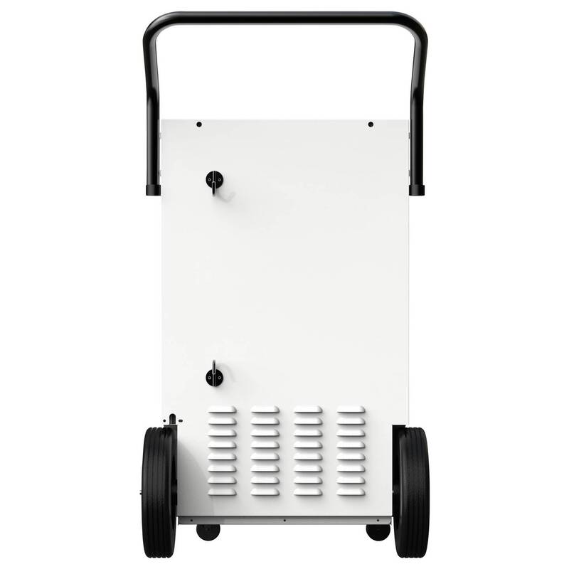 Toolcraft Luftentfeuchter 90l/Tag 1260W für Räume bis 120m² mit LED-Display weiß - 4064161390703