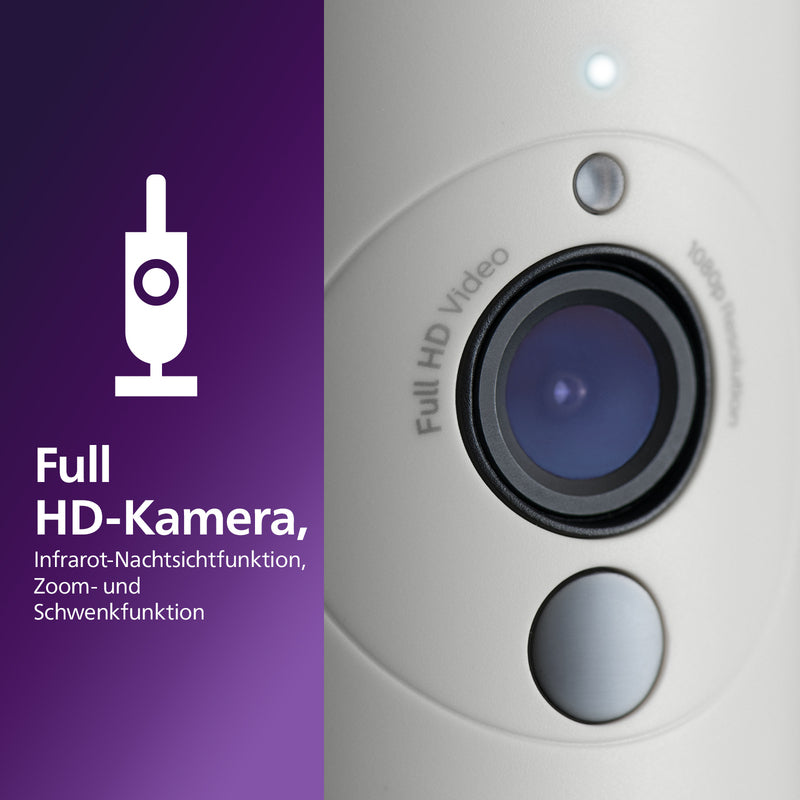 Philips Avent Video-Babyphone SCD971/26 Babymonitor mit Nachtsichtfunktion - 8720689027038