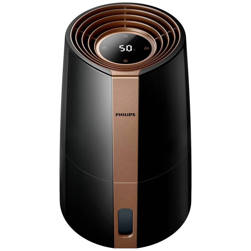 Philips 3000er Serie Luftbefeuchter 45 m² Schwarz Kupfer 1 St. Luftverbesserer - 8710103916826