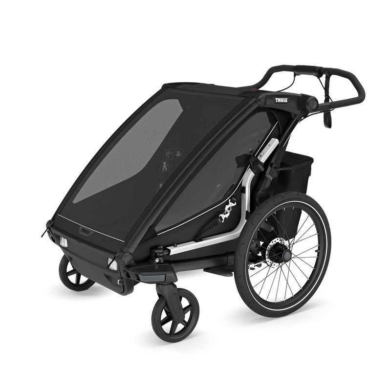 THULE Chariot Sport 2 Double Kinderanhänger Jogging Schwarz 2 Plätze - 0197074564740