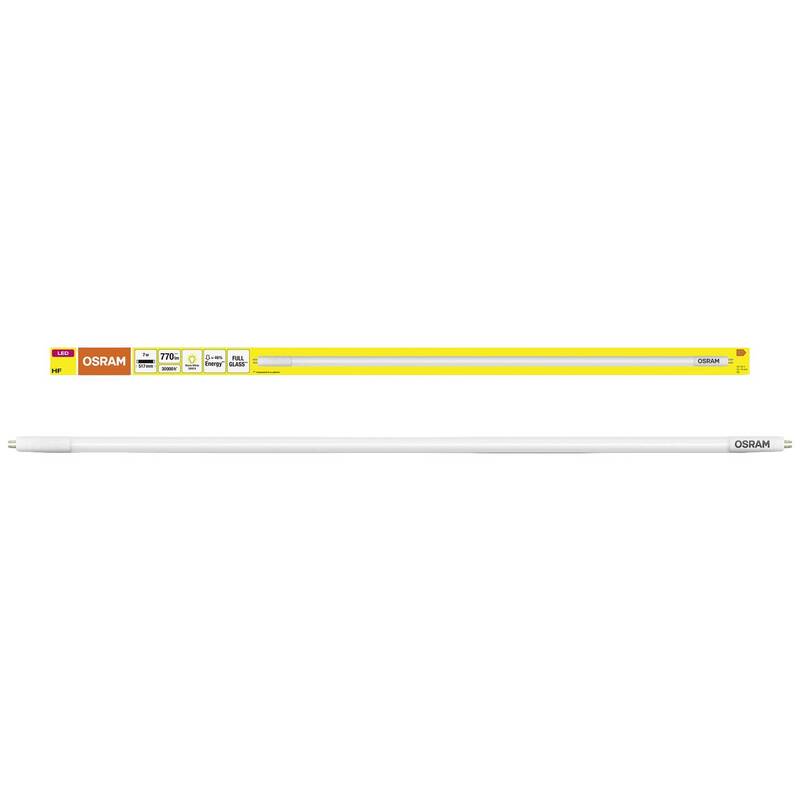 OSRAM LED Röhrenleuchte G5 7W Warmweiß Röhrenform 770lm 3000K Ø18,5mm x 517mm - 4058075823730