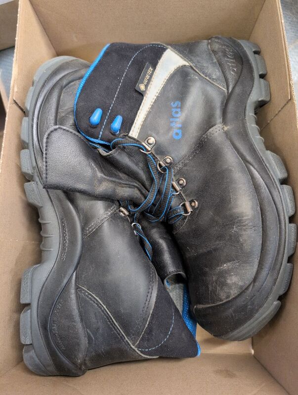 Atlas Sicherheitsschuh GTX 745 knöchelhoch GORE-TEX S3 schwarz Weite 10 Größe 41 - 4043692138336