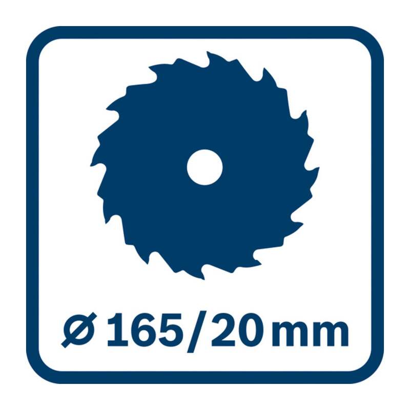 Bosch Handkreissäge GKS 55+ GCE Säge 1350W präzise Schnitte in Holz 63mm - 4059952636733