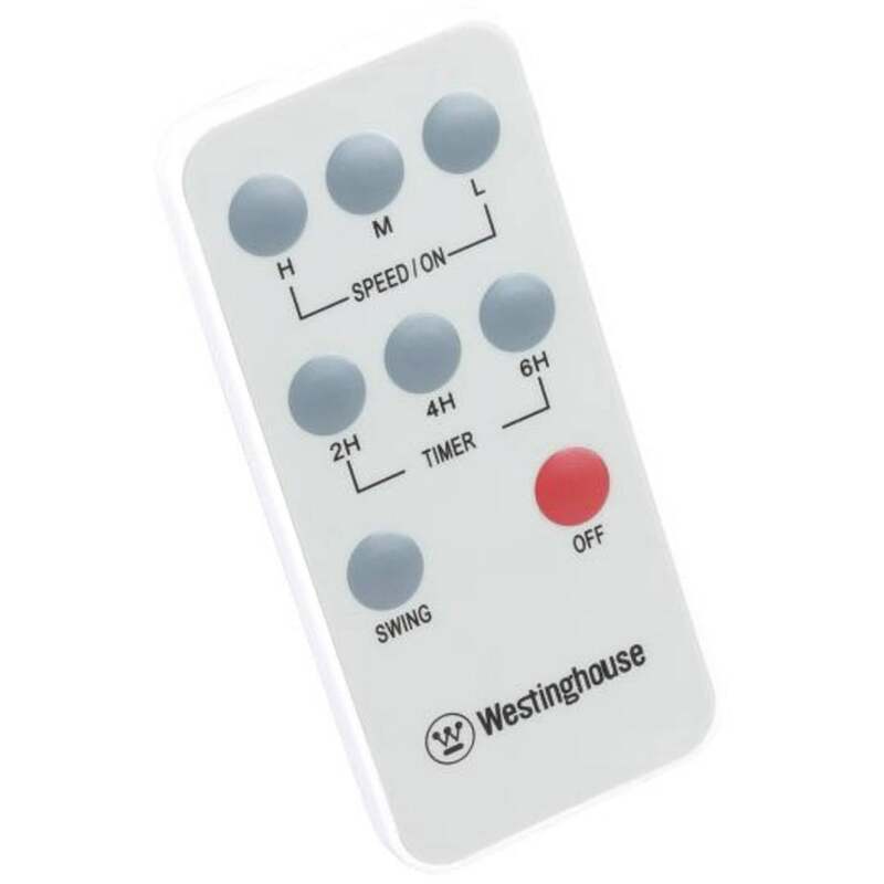 Westinghouse Deckenventilator Windsquare 46W mit Fernbedienung weiß 36cm x 21cm - 4895105609564