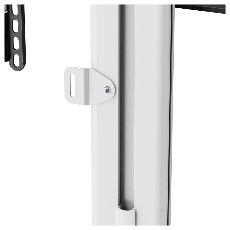 SpeaKa Professional TV-Standfuß Bodenständer 37-86 Zoll höhenverstellbar weiß - 4064161394367