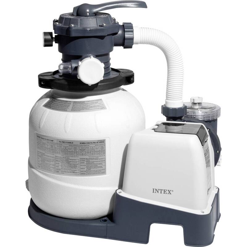 Intex Sandfilteranlage Filterpumpe Poolpumpe Krystal Clear SX2100 Plus Timer - 6941057430966