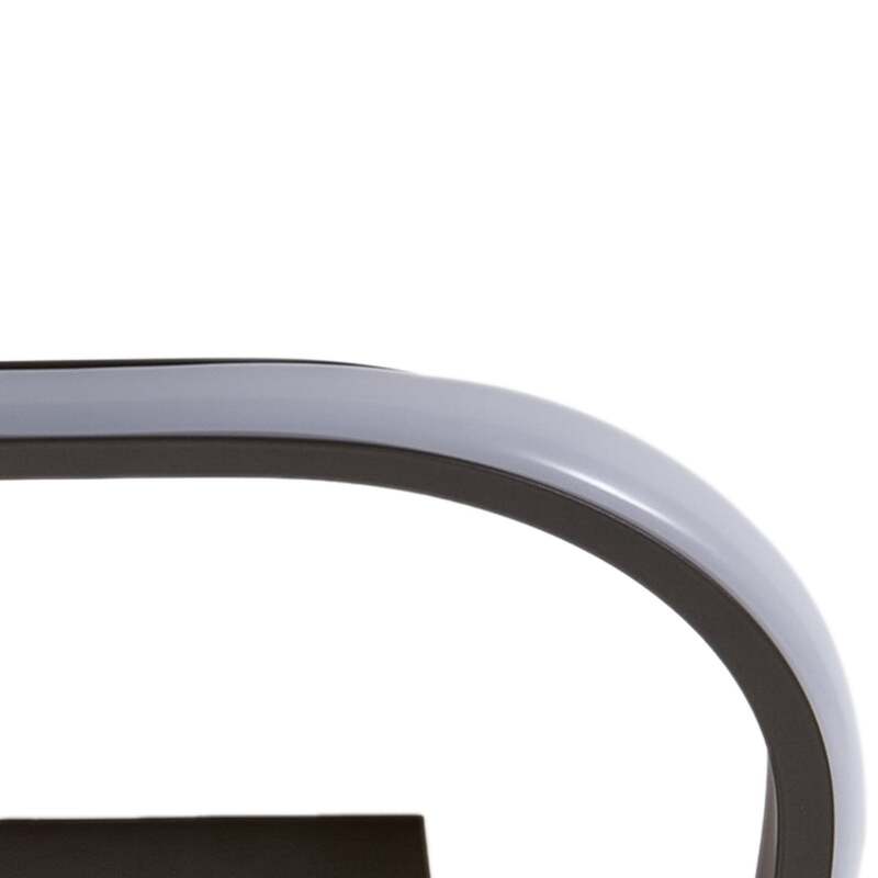 Lindby LED-Deckenleuchte Romilda Deckenlampe Leuchte Lampe grau Holz 37 cm breit - 4251911794458