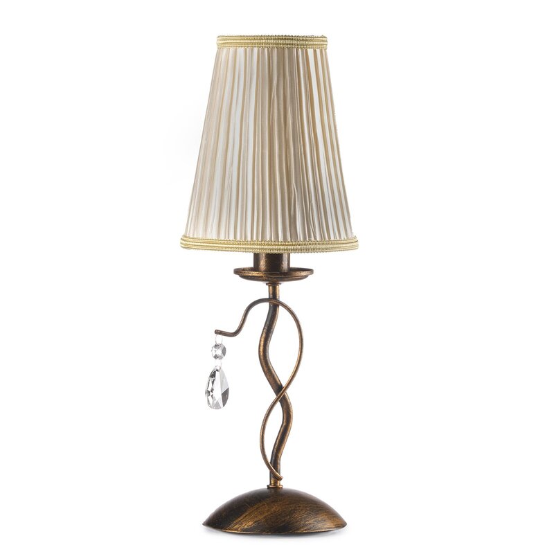 ONLI Delia Tischleuchte Leuchte Lampe bronze Eisen 42 cm SIEHE TEXT/FOTO - 8030626545489