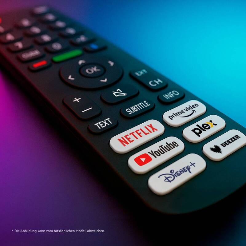 Dyon SMART 24 VX LED-TV 24 Zoll HD ready WLAN DVB-T2 DVB-C DVB-S2 Schwarz - 4260552542724