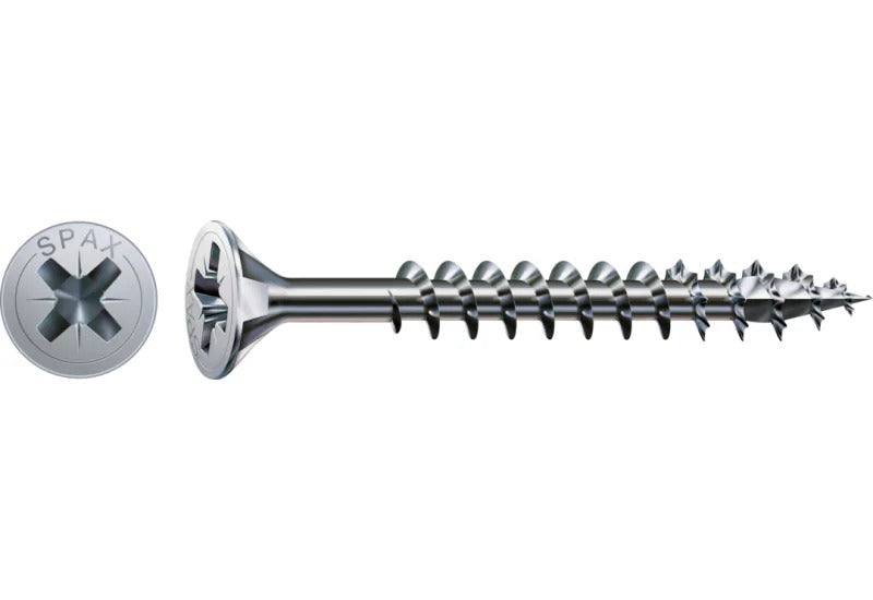 SPAX Schraube Universalschraube 4,5x70/59mm WIROX Senkkopf 500 Stück verzinkt - 4003530004230