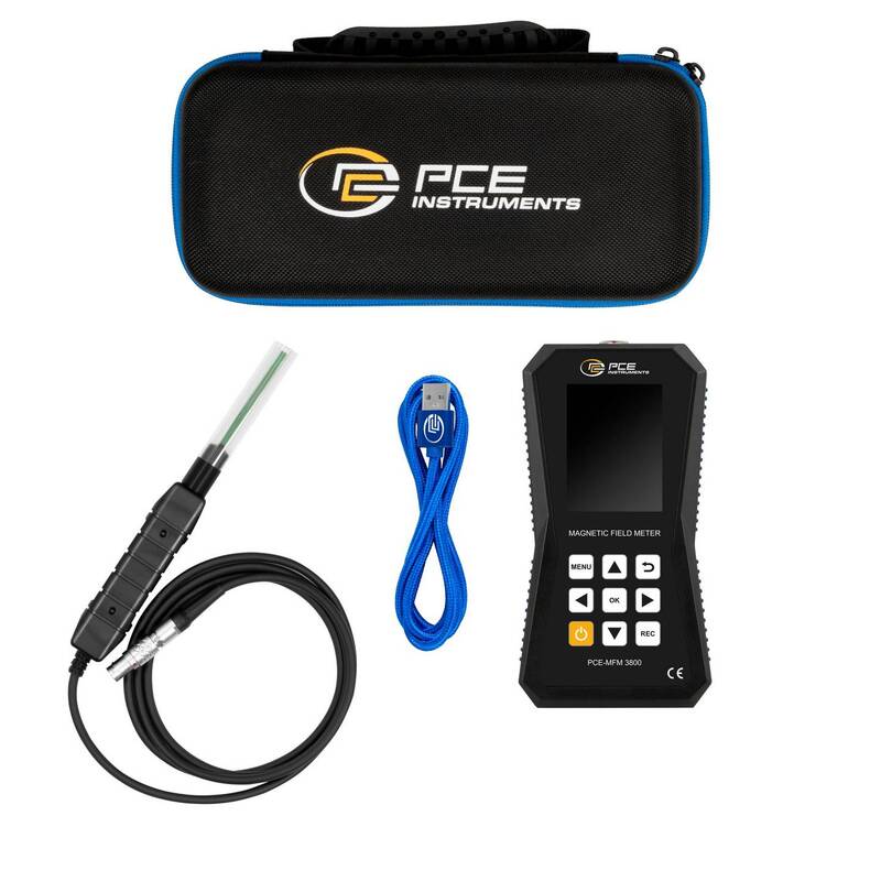 PCE Instruments Magnetfeldmessgerät PCE-MFM 3800 Datenlogger 10 Mio Messpunkte - 4250348738509