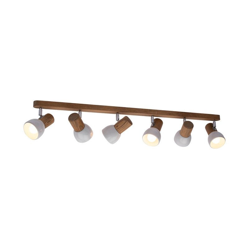 Envostar Nale Deckenspot Kiefer braun Deckenlampe Deckenleuchte Leuchte Spot - 4251911748253
