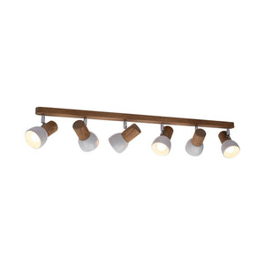 B-Ware Envostar Nale Deckenspot Kiefer braun Deckenlampe Deckenleuchte Leuchte Spot