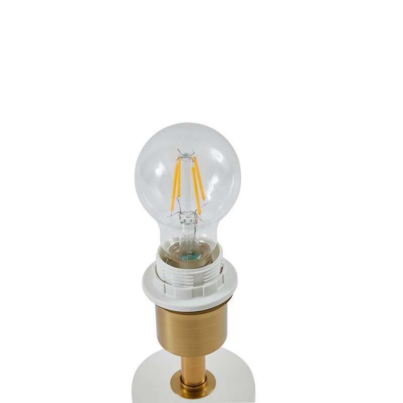 Lindby Tischlampe Alabaster Tischleuchte Leuchte weiß/beige Ø 25cm Marmor E27 - 4251911794977