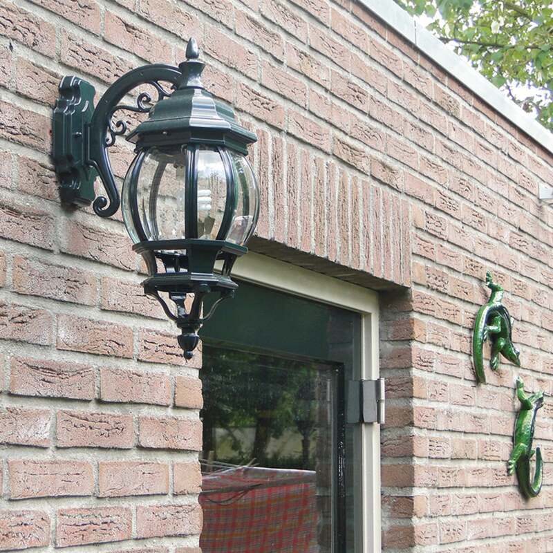 KS Verlichting Außenwandleuchte Andrew Gartenleuchte dimmbar grün IP33 45cm - 8714732150101