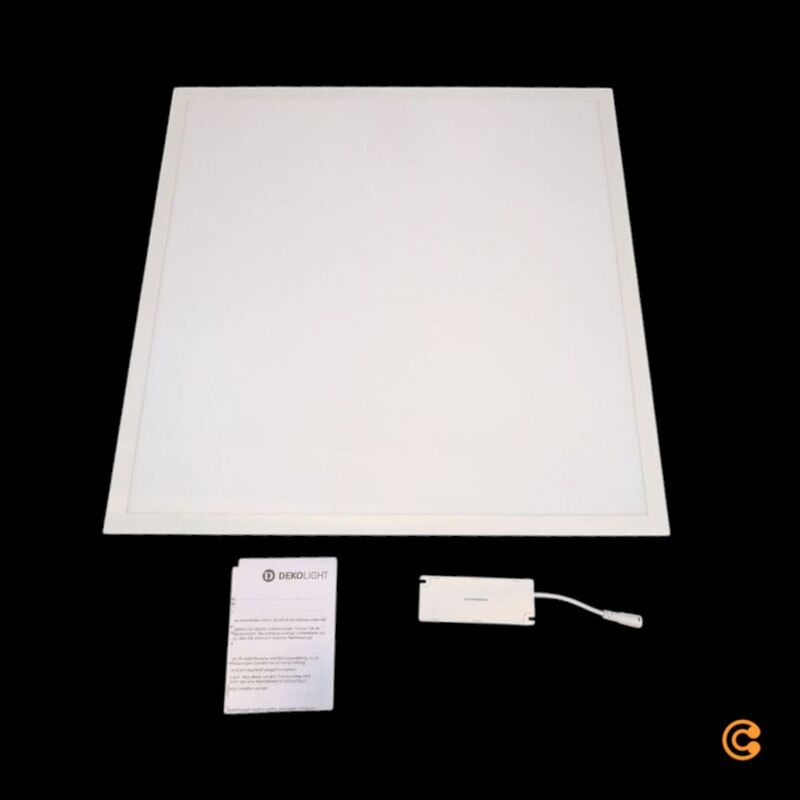 Deko-Light LED-Panel Lichtplatte 59,5x59,5cm 3000K Deckenbeleuchtung Warmweiß - 4042943171894