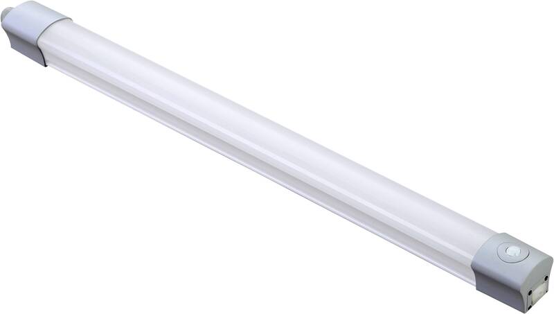 Megatron Fera LED-Feuchtraumleuchte mit Bewegungsmelder LED fest eingebaut 40972 - 4020856773350