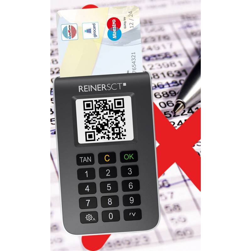 REINER SCT TanJack Photo QR I Chip Tan Generator for Online Banking - 4011170083935