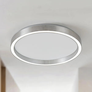 B-Ware Lucande Deckenleuchte Rotundo LED dimmbar Lampe Leuchte alu Ø40cm 3000K