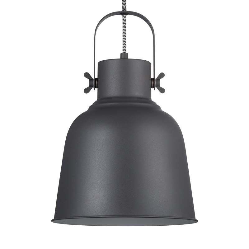 Nordlux Pendelleuchte Adrian Hängeleuchte Hängelampe Leuchte in Schwarz Ø 25cm - 5701581461987